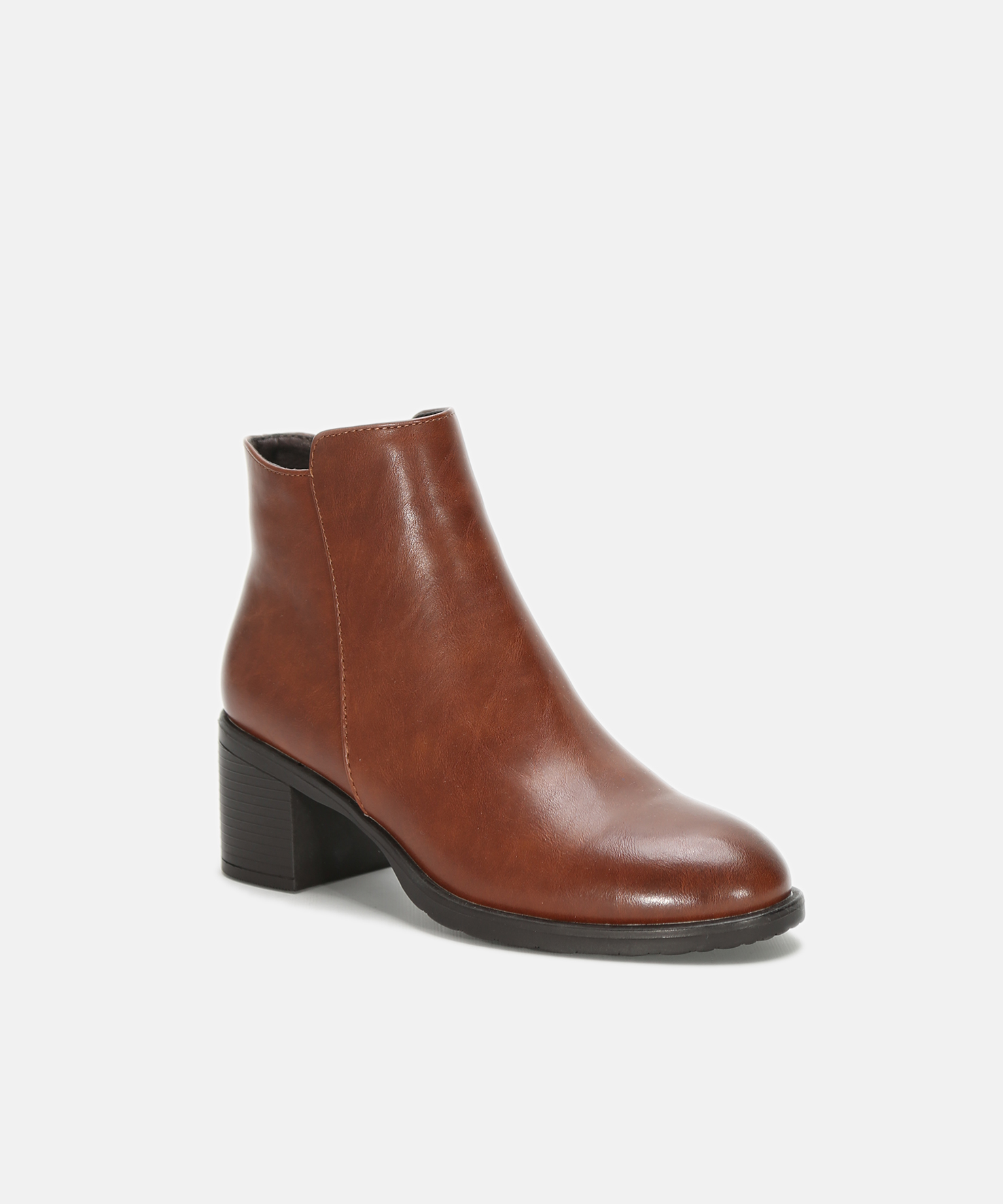 Botines tac&oacute;n liso image number null